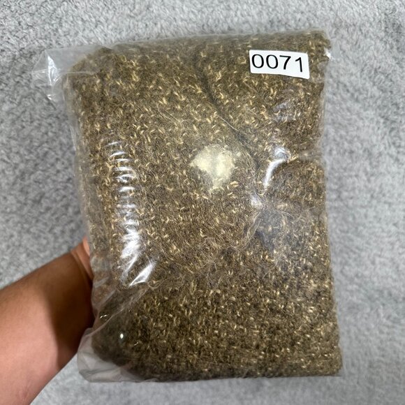 Christopher & Banks Sweater Green Cable Knit Women’s Size XL Soft - Picture 11 of 11